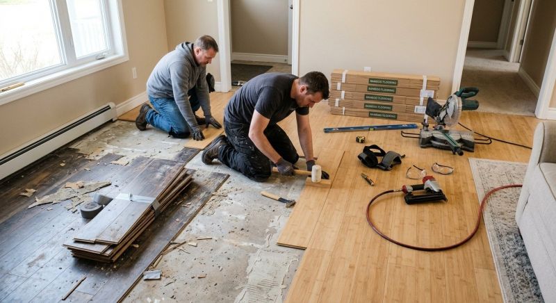 Bamboo Flooring Installation in Polk County, FL