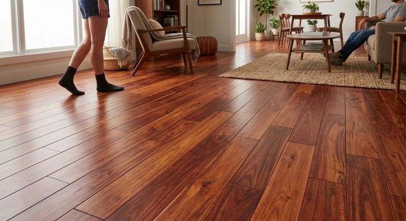 Cherry Floor Installation in Lakeland, FL
