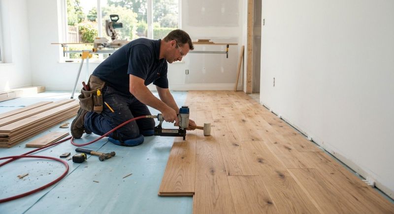 Hardwood Floor Installation in Davenport, FL