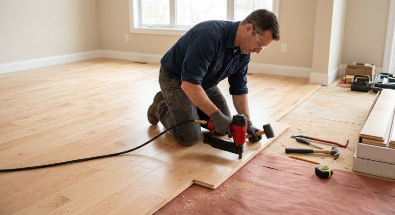 Maple Flooring Installation in Hillsborough County, FL