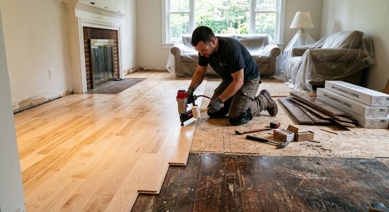 Maple Flooring Installation in Lakeland, FL