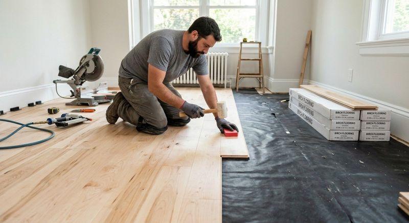 Maple Flooring Installation in Plant City, FL