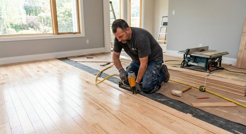 Maple Flooring Installation in Valrico, FL