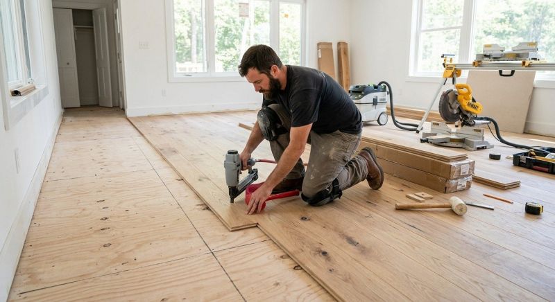 Oak Floor Installation in Bartow, FL