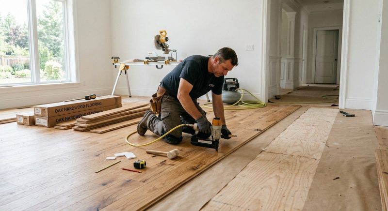 Oak Floor Installation in Lakeland, FL