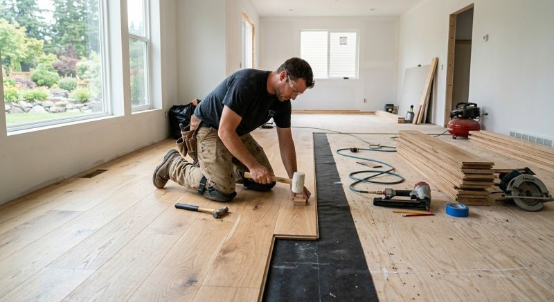 Oak Floor Installation in Polk County, FL