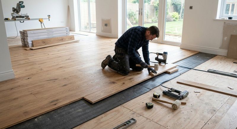Oak Floor Installation in Polk County, FL