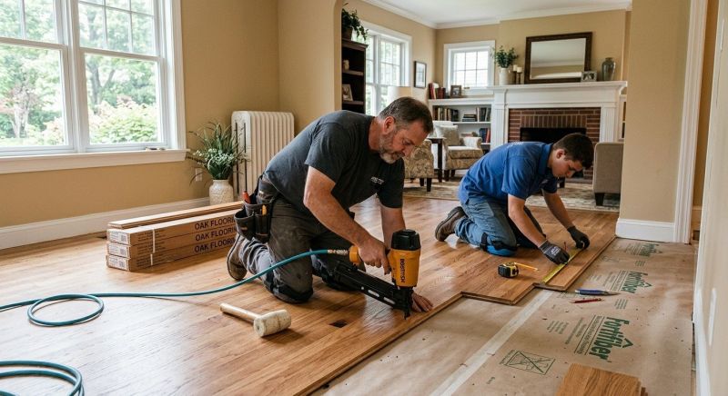 Oak Floor Installation in Mulberry, FL