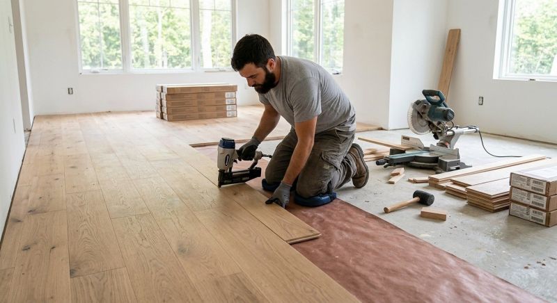 Oak Floor Installation in Mulberry, FL