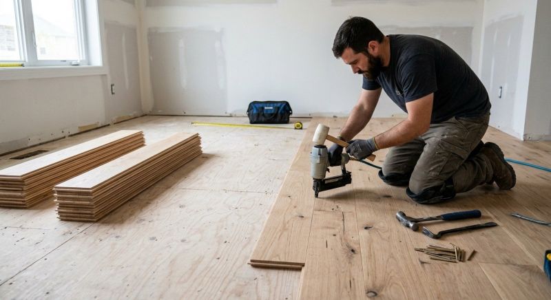 Oak Floor Installation in Riverview, FL