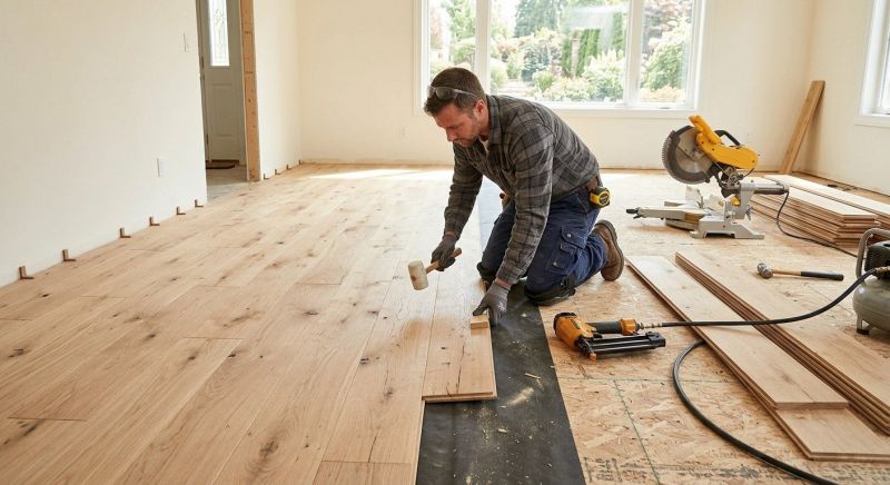 Oak Floor Installation in Seffner, FL