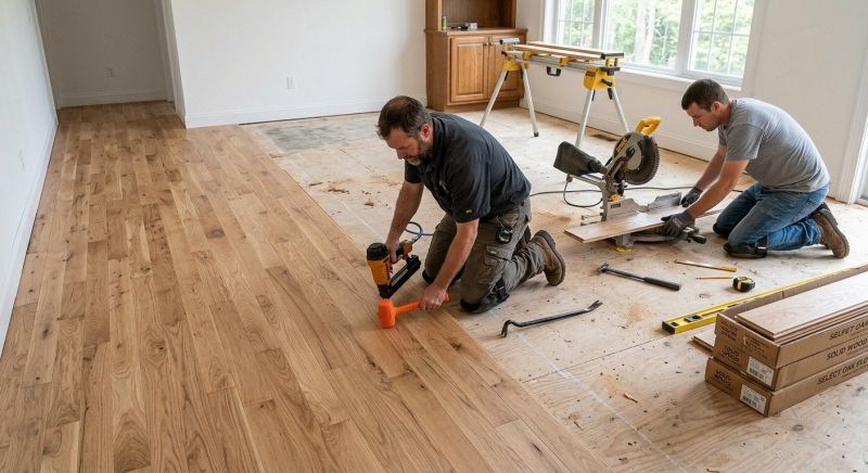Oak Floor Installation in Thonotosassa, FL