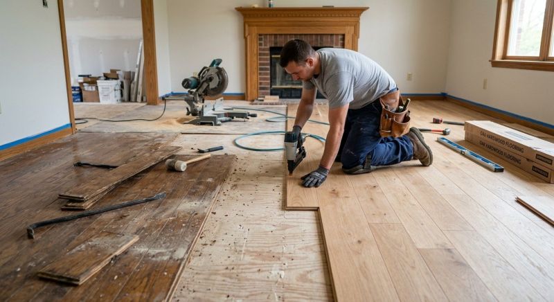 Oak Floor Replacement in Polk County, FL