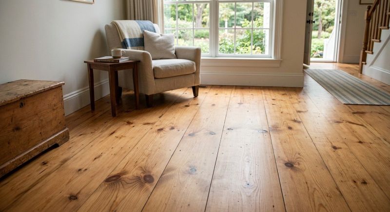 Pine Floor Installation in Polk County, FL