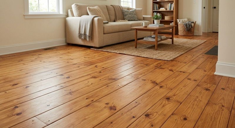 Pine Floor Installation in Polk County, FL