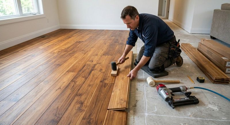 Teak Flooring Installation in Polk County, FL
