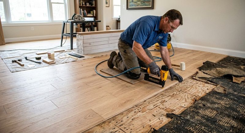 Wood Floor Replacement in Riverview, FL